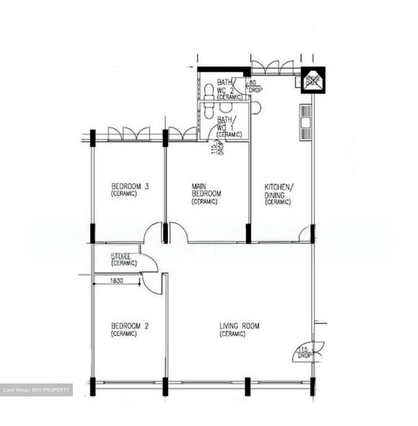 Blk 15 Joo Seng Heights (Toa Payoh), HDB 4 Rooms #566257431
